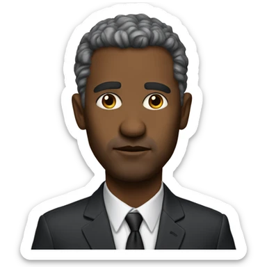 politic photorealistic serious sticker