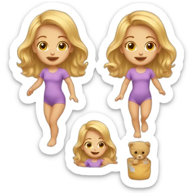 baby sitter sticker