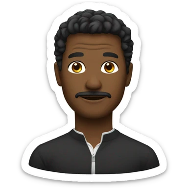 Homme métisse  sticker