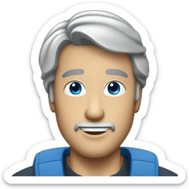 Avatar's James Cameron blue character sticker