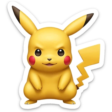 Faça um picachu sticker