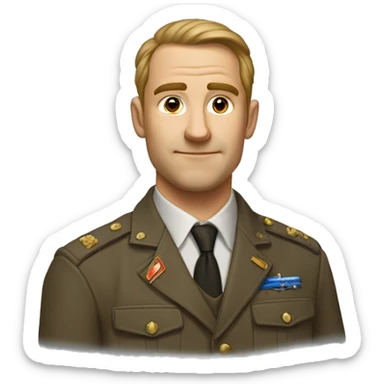 синяя мордочка собаки, радостная, с логотипом HB sticker