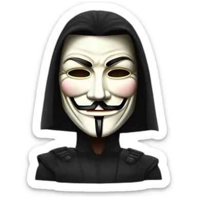 v-from-v-for-vendetta sticker