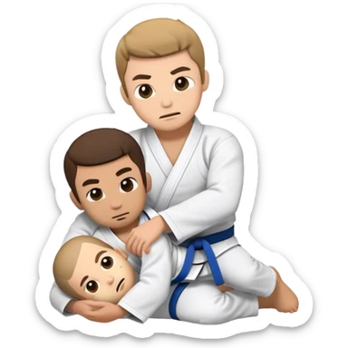 jiu jitsu choke sticker