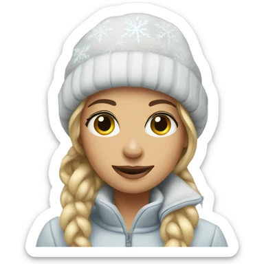 Winter wonderland sticker