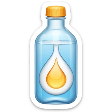 bleach chemical product sticker