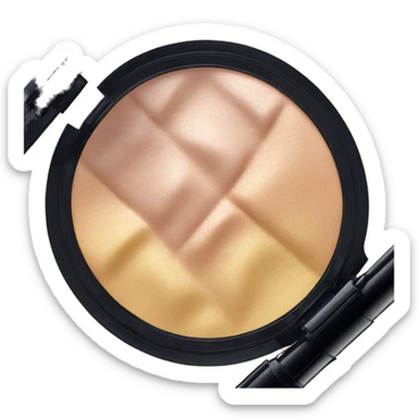 Dior highlighter make up  sticker