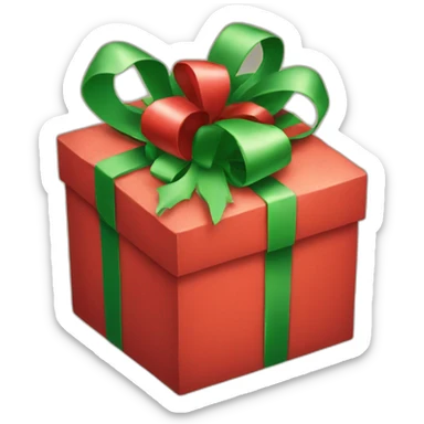 christmas gift sticker