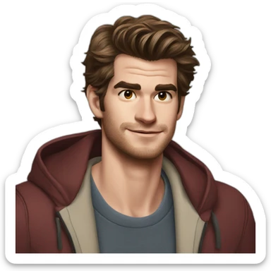 Andrew GARFIELD sticker