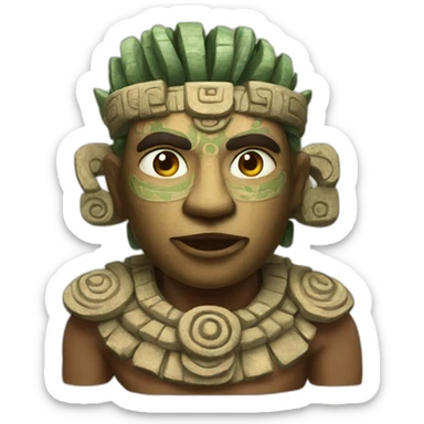 maya god sticker