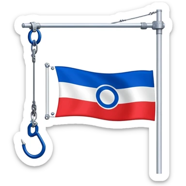 flag of yakutia sticker