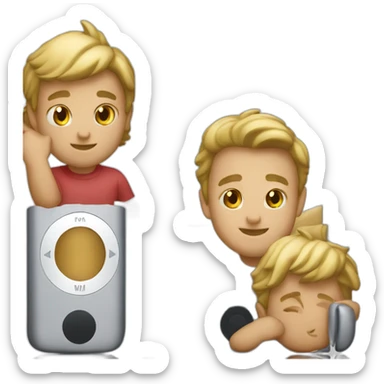 Apple ipod touch first generation sticker