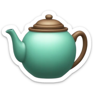 tea pot sticker