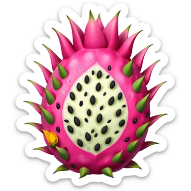 dragonfruit fruit sticker