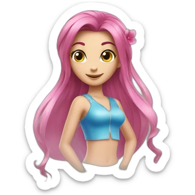 winx bloom sticker