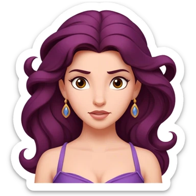 megara from hercule disney  sticker