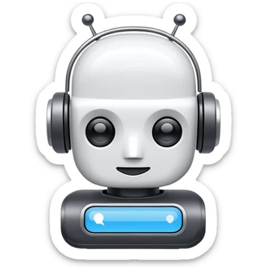 simple chatbot android version sticker