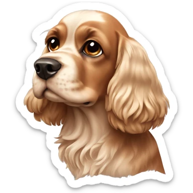 Cocker spaniel  sticker