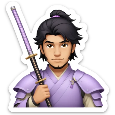Gentle Samurai sticker