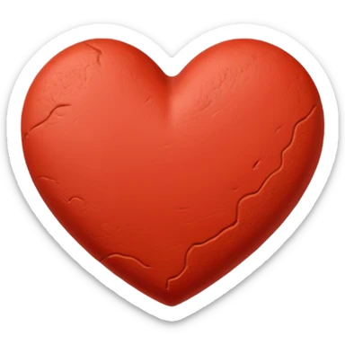 Apredon de mano y que sea en forma de corazón sticker