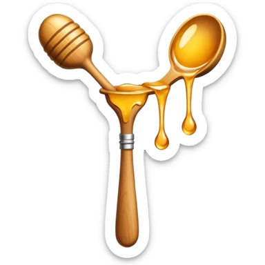 Honney Spoon Stick sticker