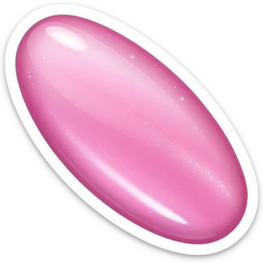 Pink shimmer nails sticker