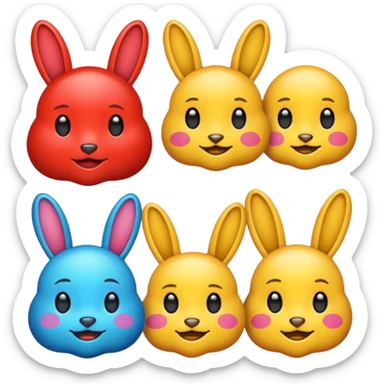 labubu emoji sticker