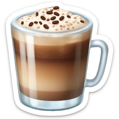iced latte sticker