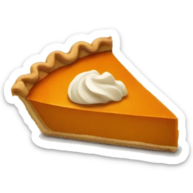 Pumpkin pie  sticker