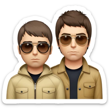 The band oasis sticker