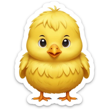 cute\chick sticker