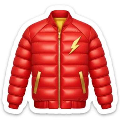  flashy streetwear jacket sticker