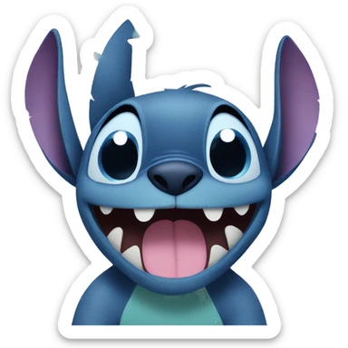 Stitch sticker