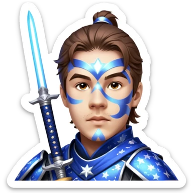 Celestial Samurai sticker