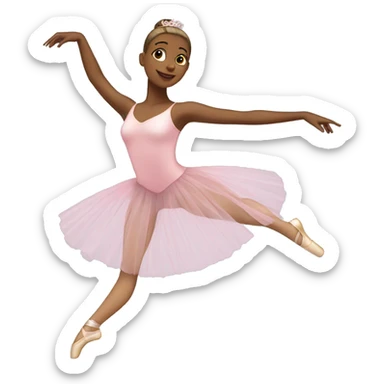 ballerina sticker