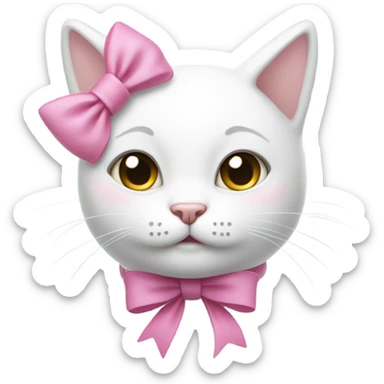 Hello kitty pink sticker