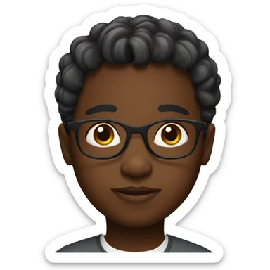  Black child therapist sticker