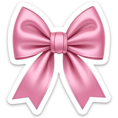 Cute girly bows sticker