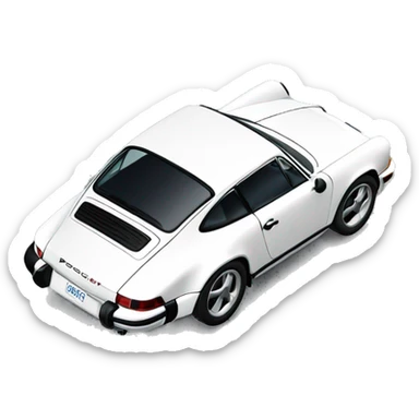 Porsche 911 sticker