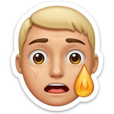 Climax Face sticker