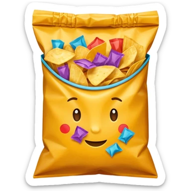 snack bag sticker