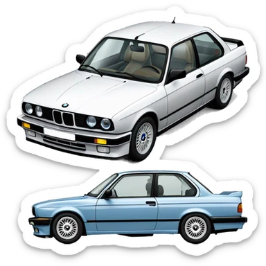 1990 bmw e30 325is sticker