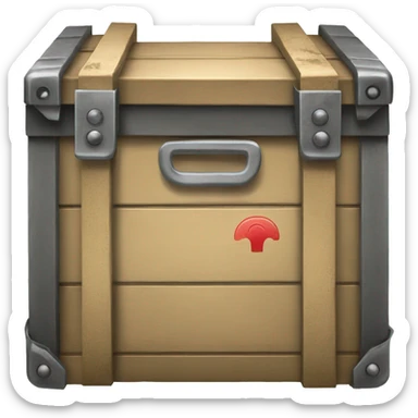 Ammunition box sticker