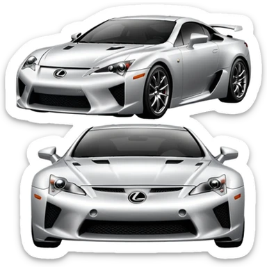 lexus lfa sticker