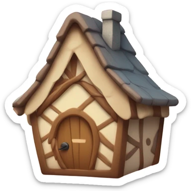 Dulce con mariposa encima  sticker