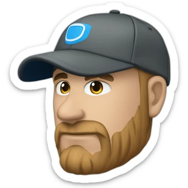 coach esport casquette sticker