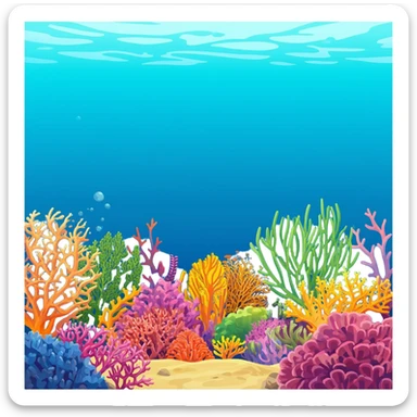 Coral Reef sticker