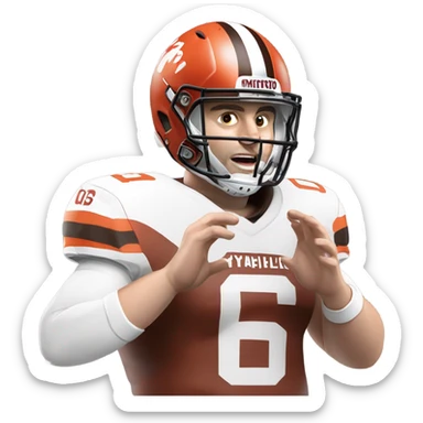 Baker Mayfield  sticker