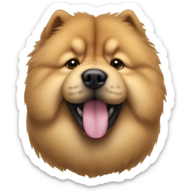 chow chow  sticker