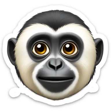 Gibbon sticker